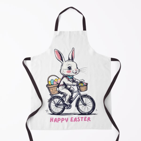 Item preview, Happy Easter Vibes A Bunny Bringing Festive Cheer designed and sold by postprocess.