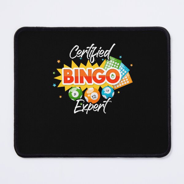 Item preview, Certified Bingo Expert Funny Gambling Player designed and sold by Dressed For Duty.
