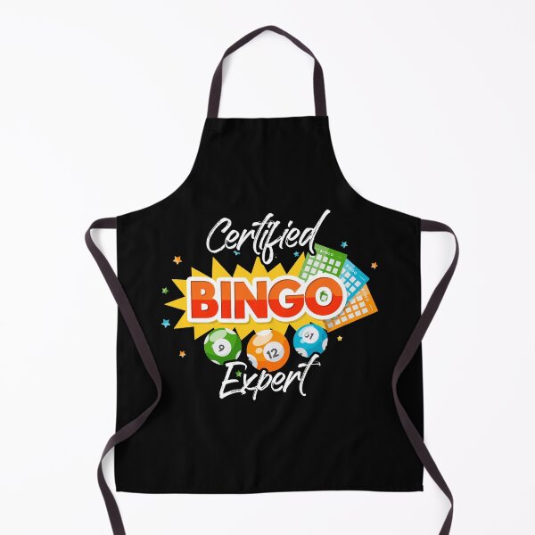 Item preview, Certified Bingo Expert Funny Gambling Player designed and sold by Dressed For Duty.