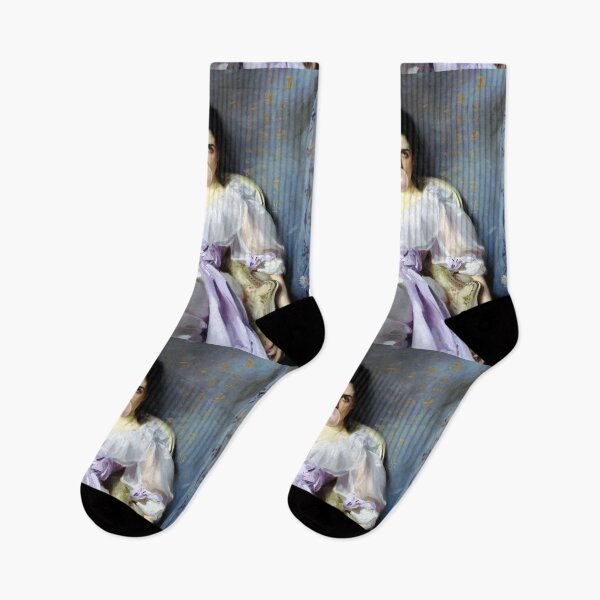Item preview, John Singer Sargent: Lady Agnew of Lochnaw with Bubblegum | Classical Painting Parody designed and sold by UnhingedBird.
