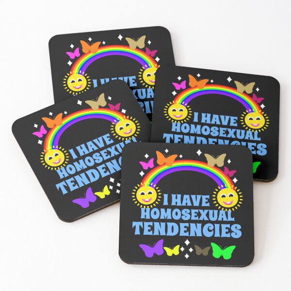 Item preview, I Have Homosexual Tendencies designed and sold by RockFireMerch.