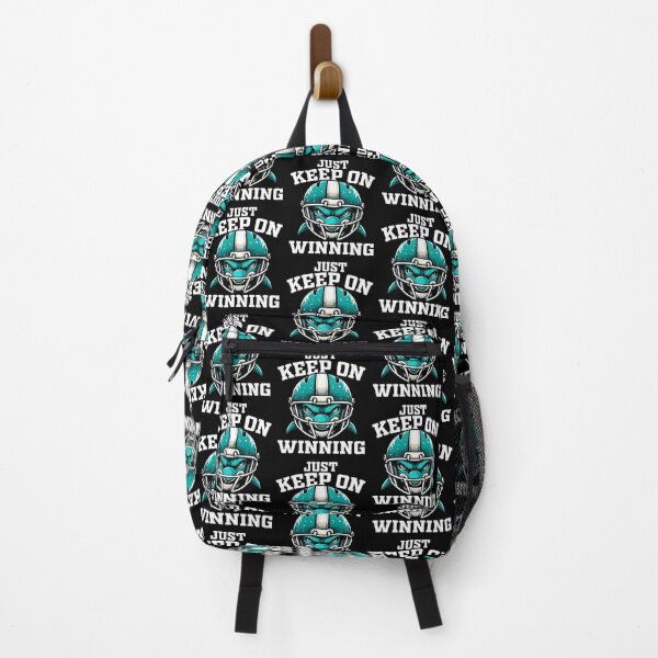 Item preview, JUST KEEP ON WINNING - FOOTBALL DOLPHINS GIFT designed and sold by KEF Custom.
