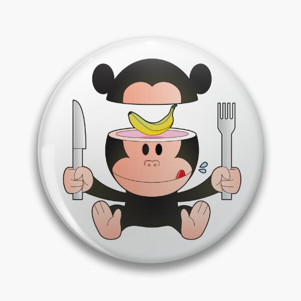 Item preview, Monkey likes banana designed and sold by Kicksaus.