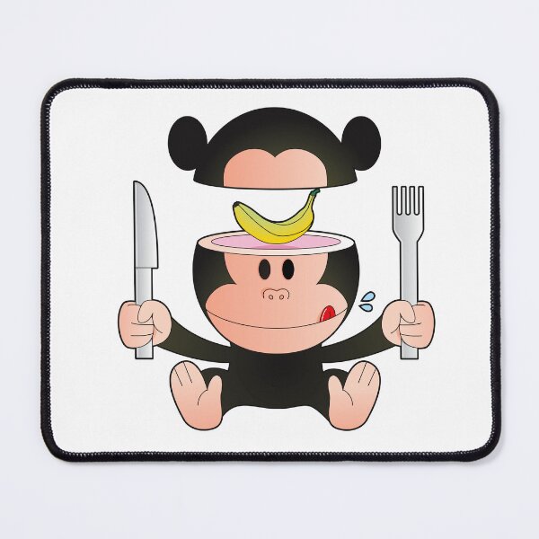 Item preview, Monkey likes banana designed and sold by Kicksaus.