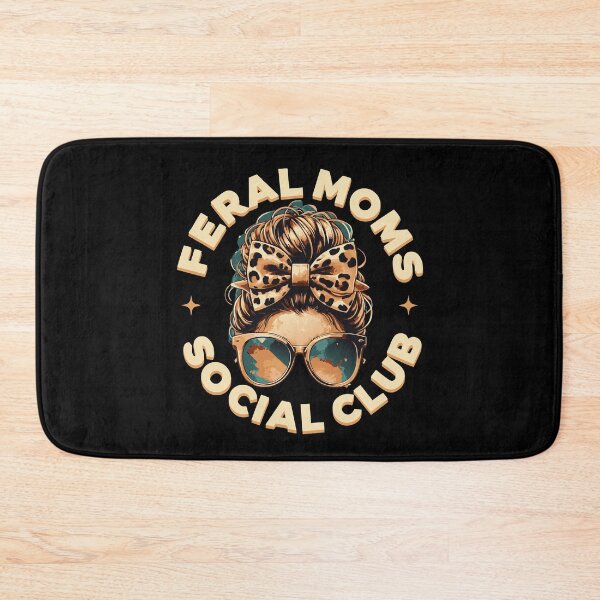 Item preview, Messy Bun Feral Mom Life Feral Mom's Club designed and sold by Colorfulman.