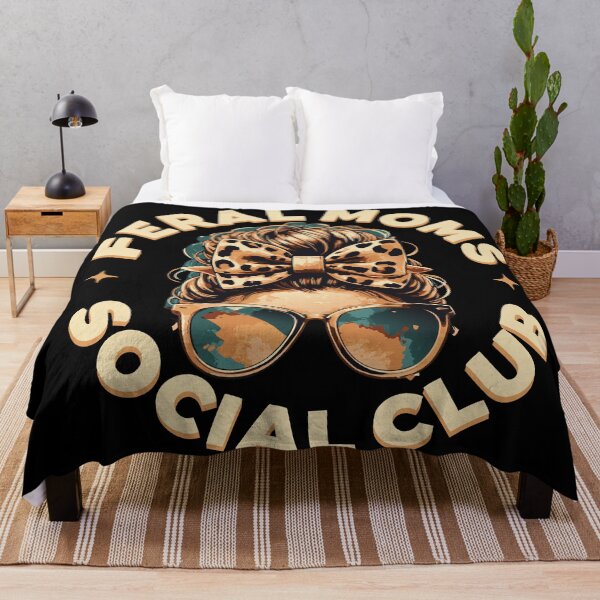 Item preview, Messy Bun Feral Mom Life Feral Mom's Club designed and sold by Colorfulman.
