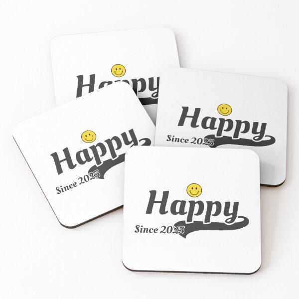 Item preview, Happy Since 2025 designed and sold by Shadydesigner.