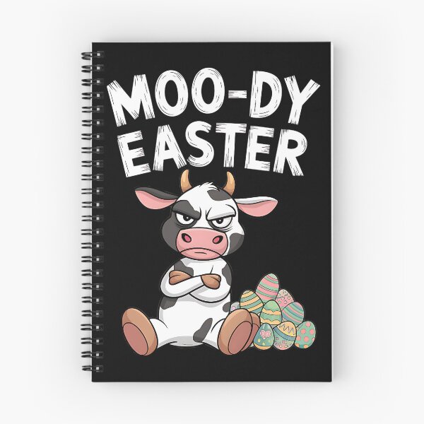 Item preview, Moody Easter Funny Easter Cow designed and sold by DomTeesHaven.