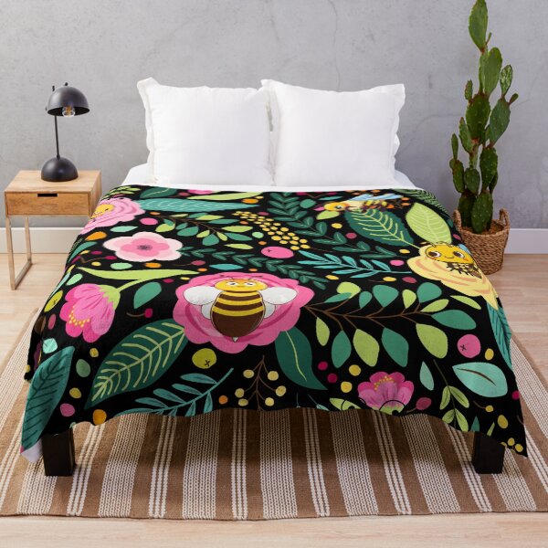 Item preview, Flowers and Bees designed and sold by tomorrowsart.