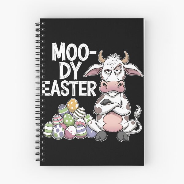 Item preview, Moo-dy Easter Funny Easter Cow designed and sold by DomTeesHaven.