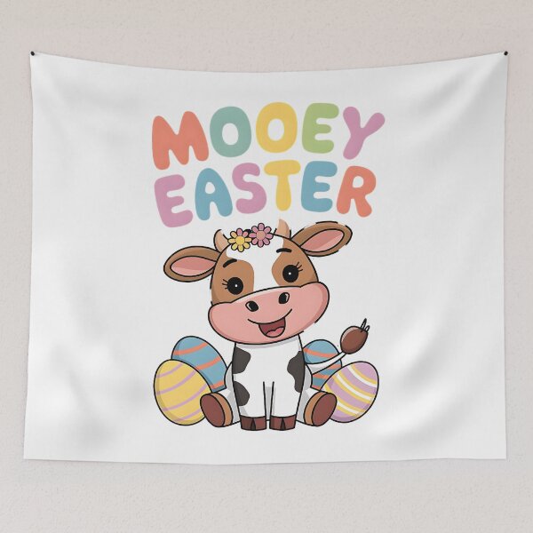 Item preview, Mooey Easter Happy Easter Cow designed and sold by DomTeesHaven.