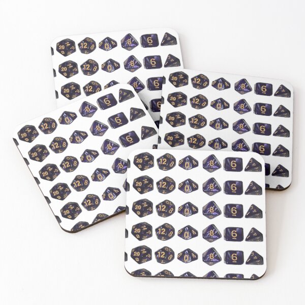 Item preview, Purple DnD Dice Set  designed and sold by cherrynat1.