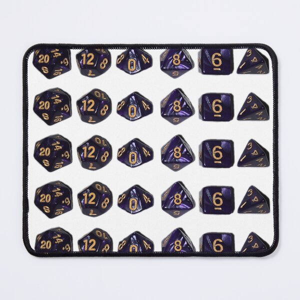 Item preview, Purple DnD Dice Set designed and sold by cherrynat1.