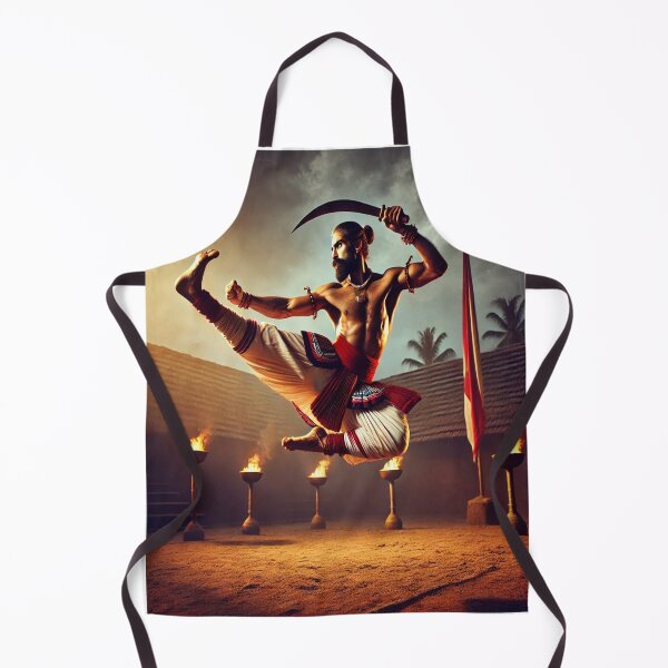 Item preview, The Warrior’s Leap – Kalaripayattu in Action designed and sold by NirambyVishnu.