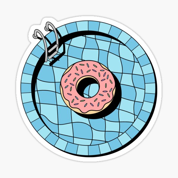 Artikel-Vorschau von Donut-Float für den Sommerpool, designt und verkauft von HEMGAME.