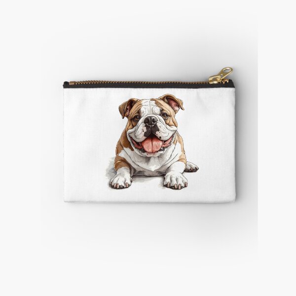 Item preview, Adorable English Bulldog - Realistic Dog Art 7 designed and sold by SteadyRolling.