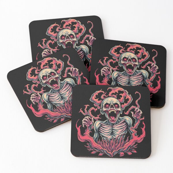 Item preview, Undead horror Tattoo Zombie Graphic design illustration designed and sold by Vintage Designs +.