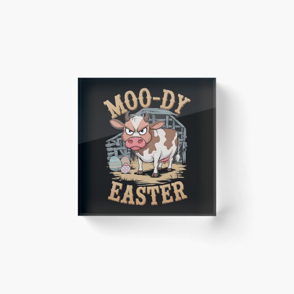 Item preview, Moo-dy Easter Easter Cow designed and sold by DomTeesHaven.