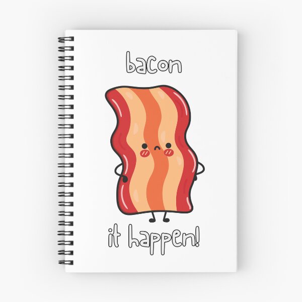 Item preview, bacon it happen! angry chef kawaii T-Shirt designed and sold by LaughingFits.