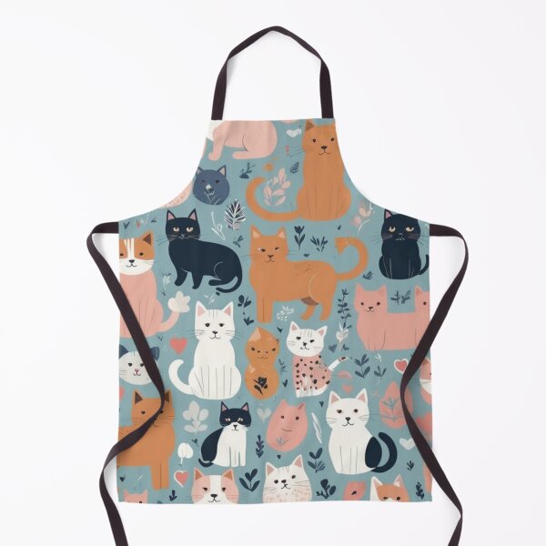 Item preview, Pawfect Harmony – Cute Cat & Dog Pattern Tee designed and sold by SnipFits.