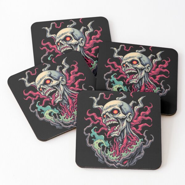 Item preview,  Undead horror Tattoo Zombie Graphic design illustration designed and sold by Vintage Designs +.