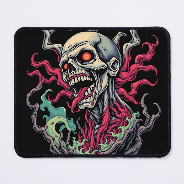 Item preview, Undead horror Tattoo Zombie Graphic design illustration designed and sold by Vintage Designs +.