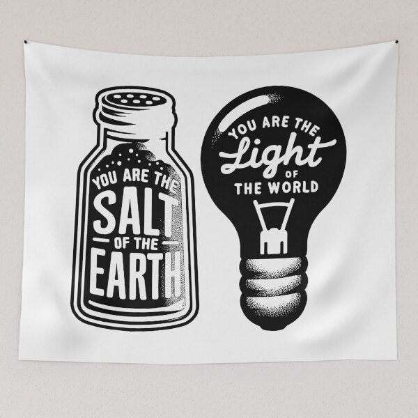 Item preview, Matthew 5:13-14 Salt and Light designed and sold by plushism.