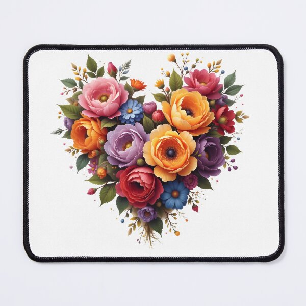 Item preview, Floral Heart designed and sold by RedHearts76.