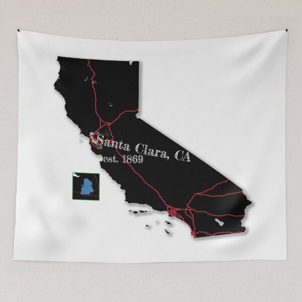 Item preview, Santa Clara, CA designed and sold by PhilbonianDezin.