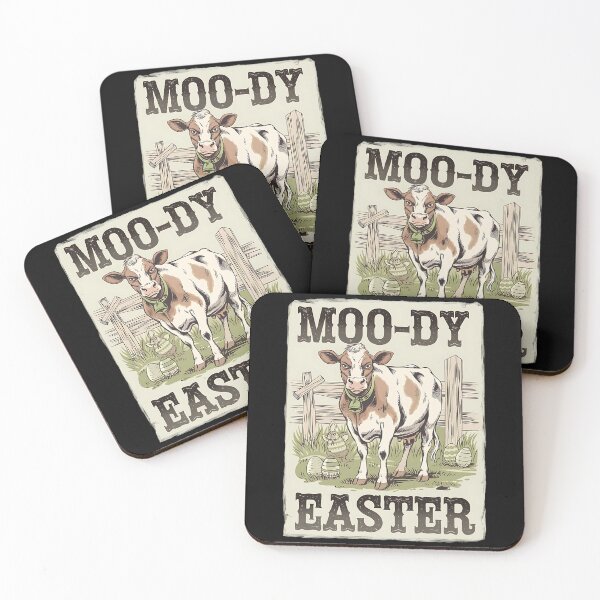 Item preview, Moo-dy Easter Cow designed and sold by DomTeesHaven.