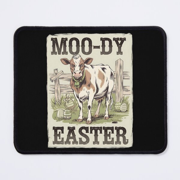 Item preview, Moo-dy Easter Cow designed and sold by DomTeesHaven.