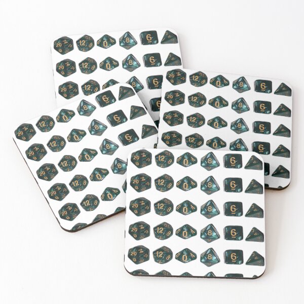 Item preview, Green DnD Dice Set designed and sold by cherrynat1.