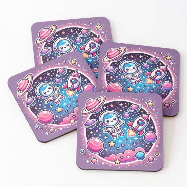 Item preview, Adorable Astronaut Adventure in Space designed and sold by Streethandcool.