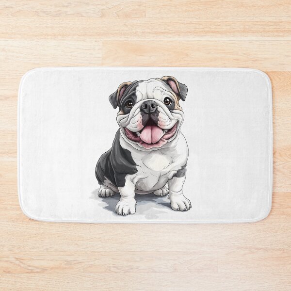 Item preview, Adorable English Bulldog - Realistic Dog Art 10 designed and sold by SteadyRolling.