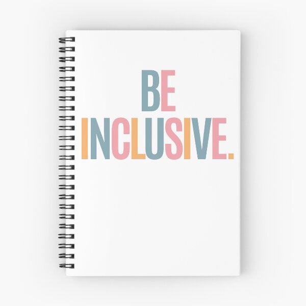 Item preview, Be Inclusive designed and sold by Whimsical Design Space.