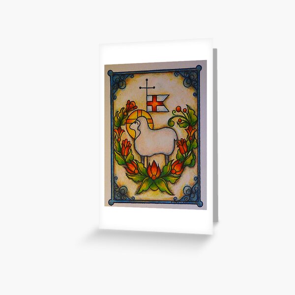 Item preview, Victorious Lamb of God designed and sold by ecce-art.