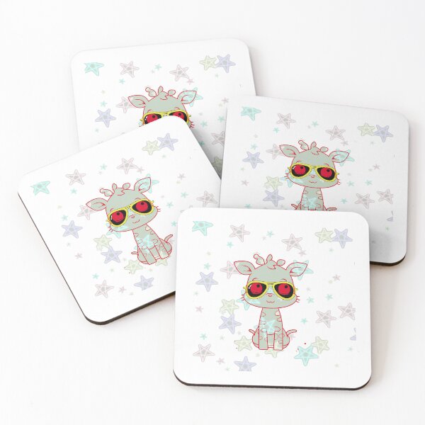 Item preview, Neon Giraffe – Starry Night Aesthetic designed and sold by KA-Design-Art.