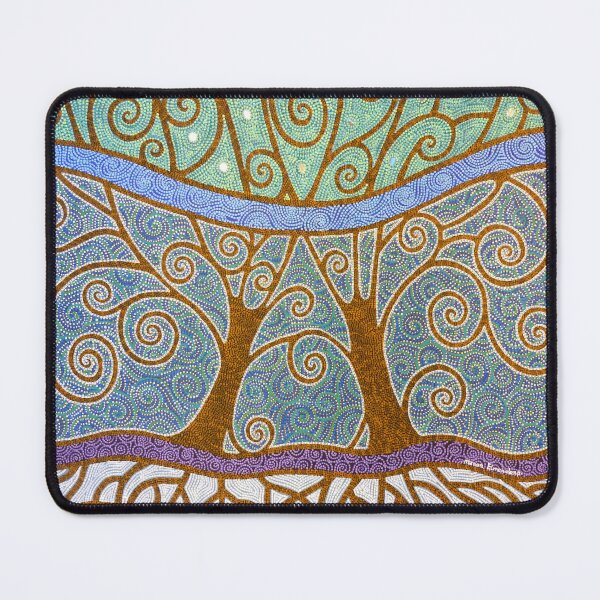 Item preview, Dotpainting of Two Love Trees designed and sold by ManonElmendorp.