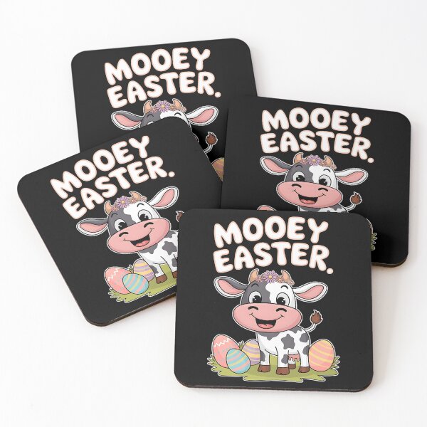 Item preview, Mooey Easter Cute Easter Cow designed and sold by DomTeesHaven.