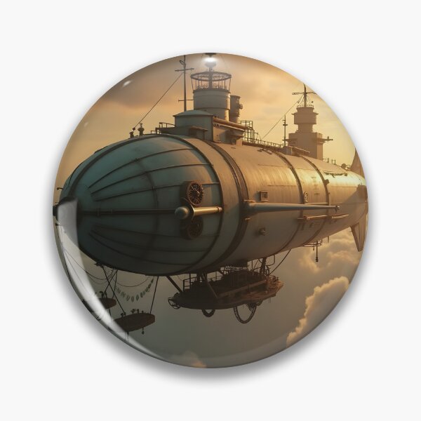 Item preview, Victorian Steampunk Airship designed and sold by vividcrucibledesigns.