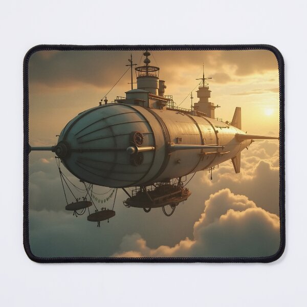 Item preview, Victorian Steampunk Airship designed and sold by vividcrucibledesigns.