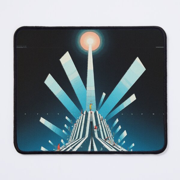 Item preview, Cool Blue Palette Prog Rock Art - Geometric 70s Album Design designed and sold by Rockuanna.