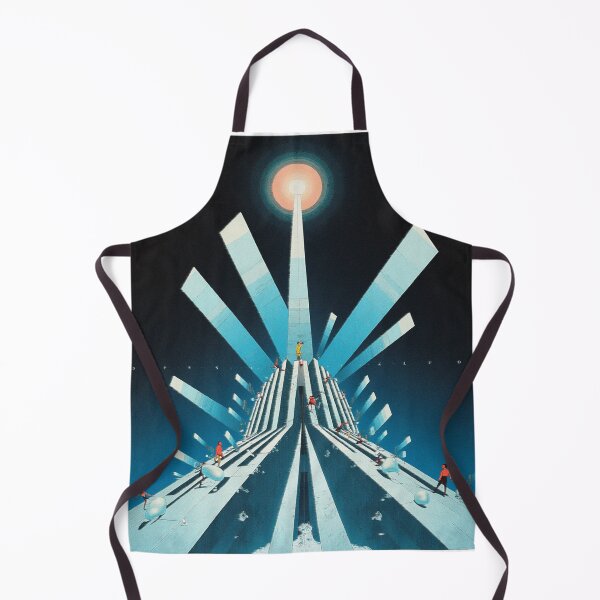 Item preview, Cool Blue Palette Prog Rock Art - Geometric 70s Album Design designed and sold by Rockuanna.
