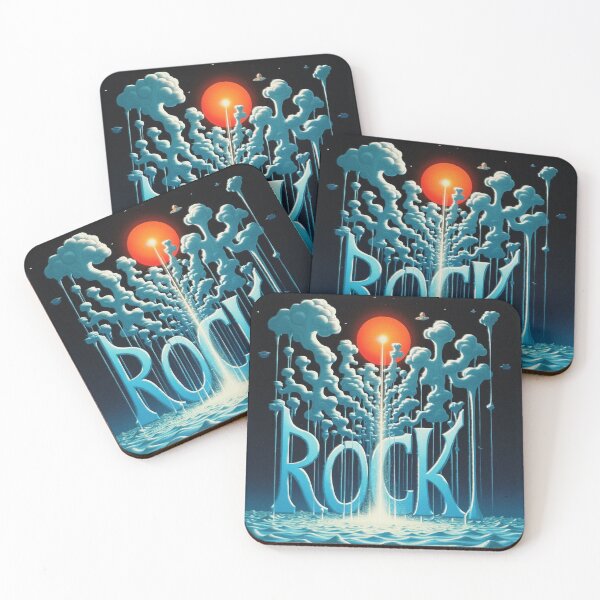 Item preview, Intellectual Abstract Prog Rock Art - Complex 70s Design designed and sold by Rockuanna.
