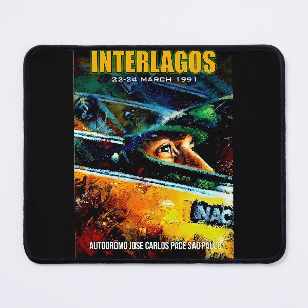 Item preview, Blast from the past art Grand Prix Interlagos Brasil 1991 designed and sold by Helios Be. Lavsh.
