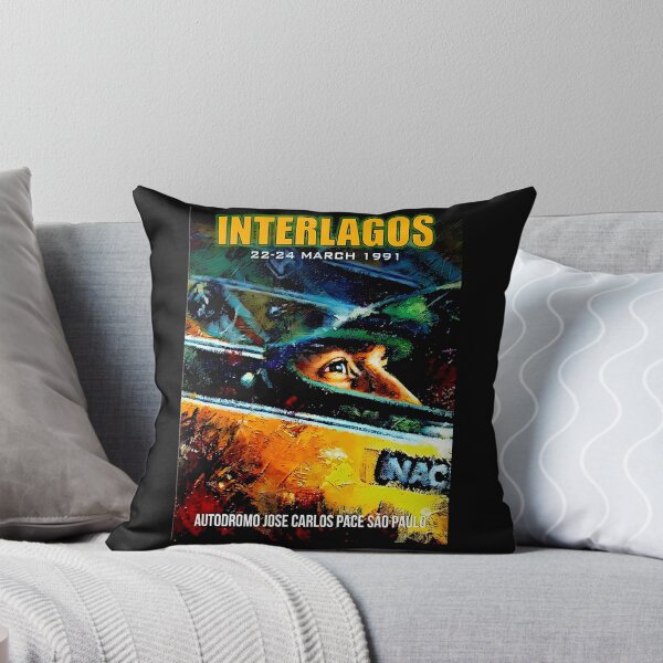 Item preview, Blast from the past art Grand Prix Interlagos Brasil 1991 designed and sold by Helios Be. Lavsh.