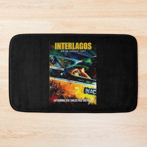 Item preview, Blast from the past art Grand Prix Interlagos Brasil 1991 designed and sold by Helios Be. Lavsh.