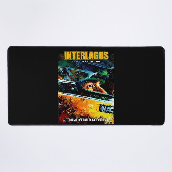 Item preview, Blast from the past art Grand Prix Interlagos Brasil 1991 designed and sold by Helios Be. Lavsh.