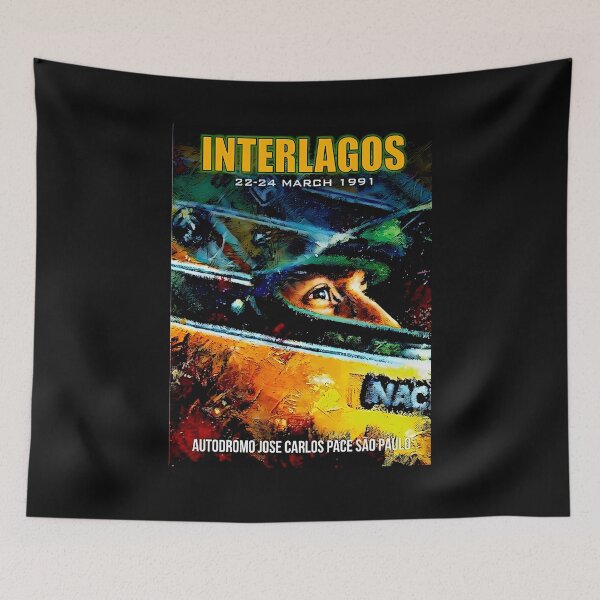 Item preview, Blast from the past art Grand Prix Interlagos Brasil 1991 designed and sold by Helios Be. Lavsh.