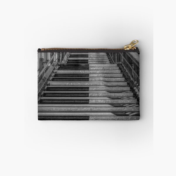 Item preview, Musical Stairs at Fisherman's Wharf BW designed and sold by jrtwynam.